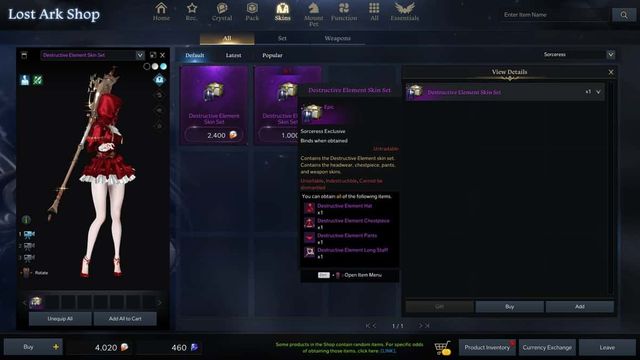 Comment débloquer et utiliser des colorants dans Lost Ark