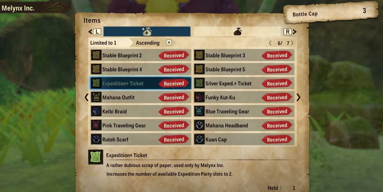Monster Hunter Stories 2 : Comment cultiver des capsules de bouteilles
