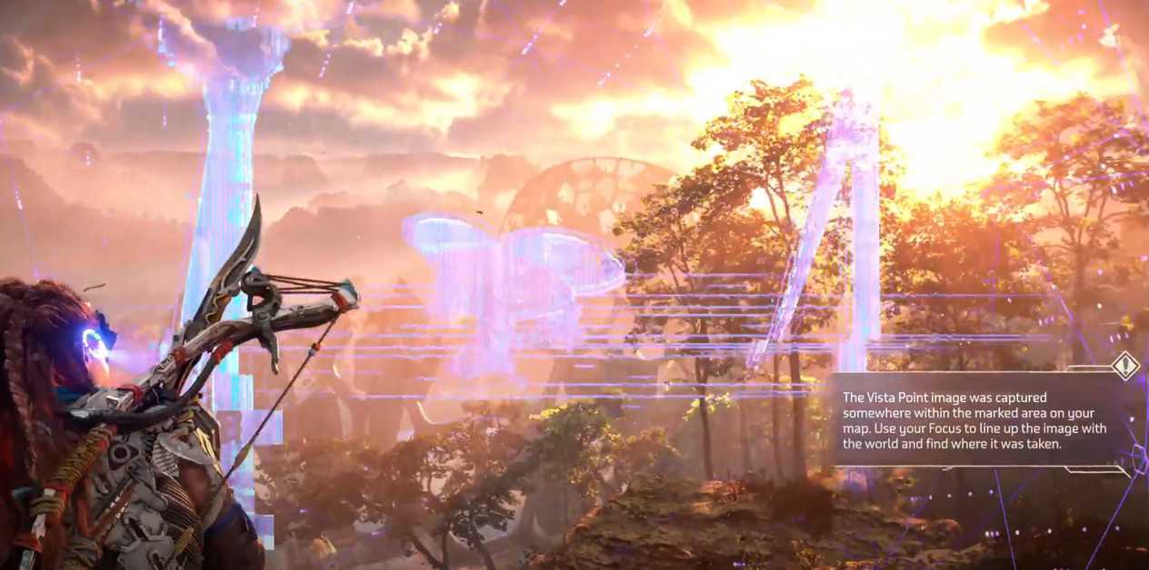 Horizon : Forbidden West - Emplacements et solutions des points Vista