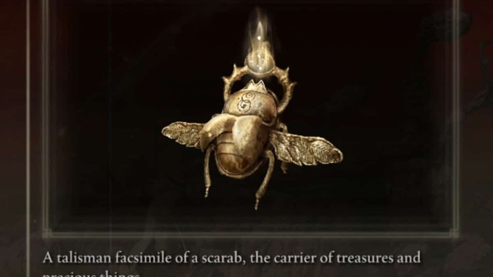 Elden Ring : Comment obtenir le talisman du Scarabée d'or