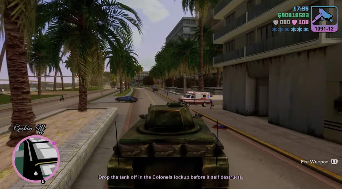 GTA : Vice City - Comment obtenir un Char