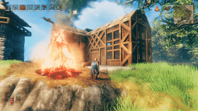 Valheim : Comment rester au chaud