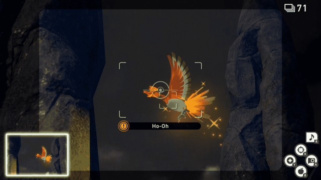 New Pokemon Snap : Comment prendre une photo 4 étoiles Ho Oh