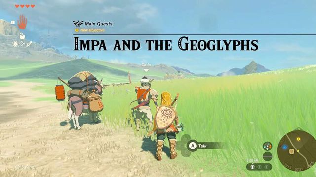Zelda : Tears Of The Kingdom - Guide de Impa et les géoglyphes