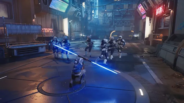 Star Wars Jedi : Survivor - Comment passer d'un sabre laser unilatéral à un sabre laser bilatéral