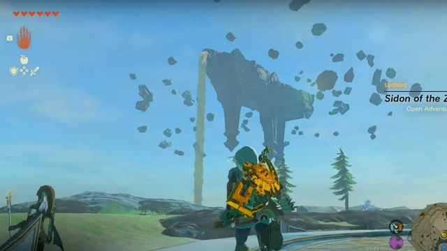 Zelda : Tears Of The Kingdom - Emplacement du Pays des poissons du ciel