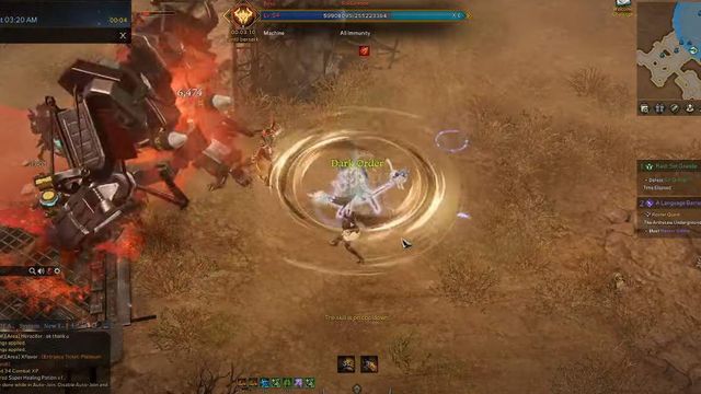 Lost Ark : Guide du boss du monde Sol Grande
