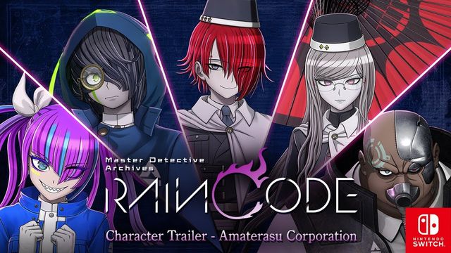 La bande-annonce de Master Detective Archives: Rain Code présente les Peacekeepers de la société Amaterasu Corporation
