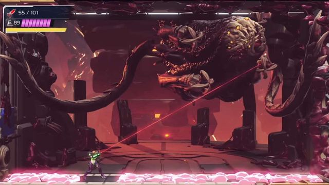 Metroid Dread : Combat contre Experiment No. Z-57