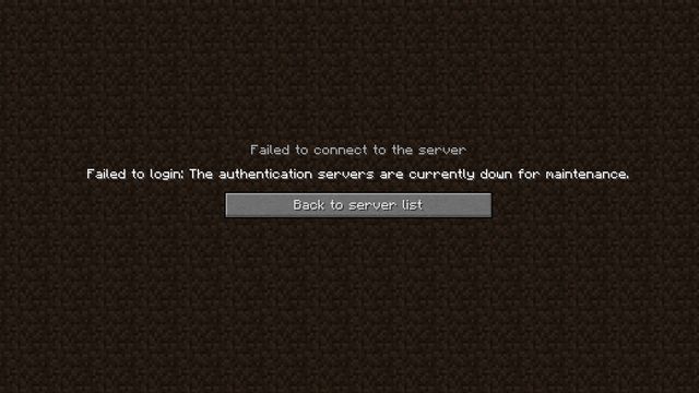 Les serveurs d'authentification Minecraft sont-ils en panne ?
