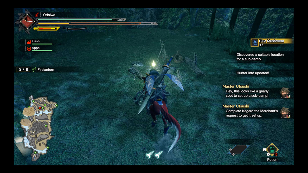 Monster Hunter Rise Guide des emplacements d'enregistrement des reliques des ruines du sanctuaire