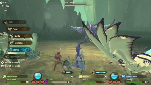 Monster Hunter Stories 2: Wings of Ruin - Comment vaincre Yian Garuga