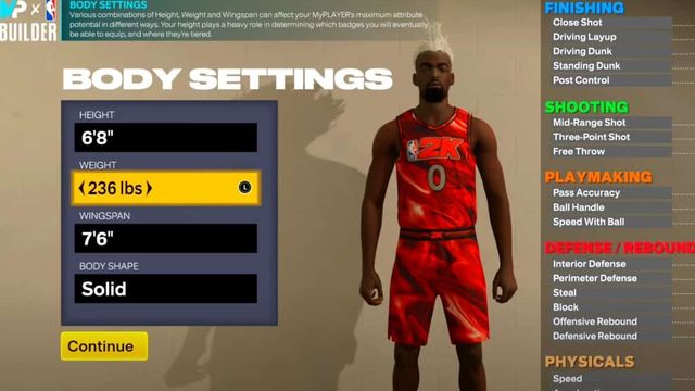 NBA 2K23 : Les Meilleures build de Big Man
