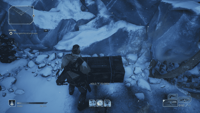 Outriders Guide de localisation du journal Eagle Peaks