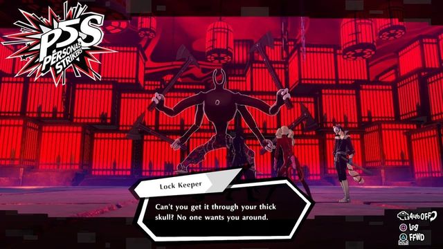 Persona 5 Strikers Guide du Gardiens d'écluses