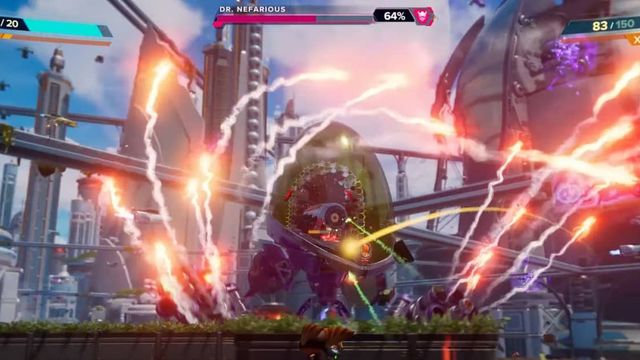 Ratchet & Clank: Rift Apart : Guide du boss Dr Nefarious