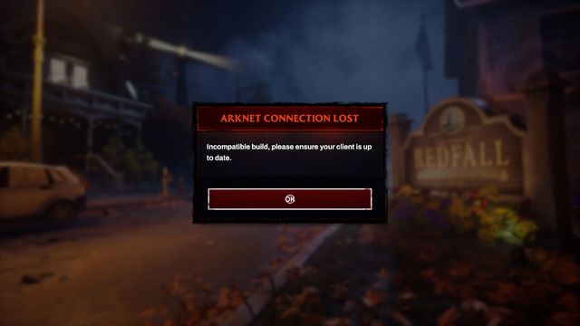 Redfall : Comment corriger l'erreur de Builds incompatible ?