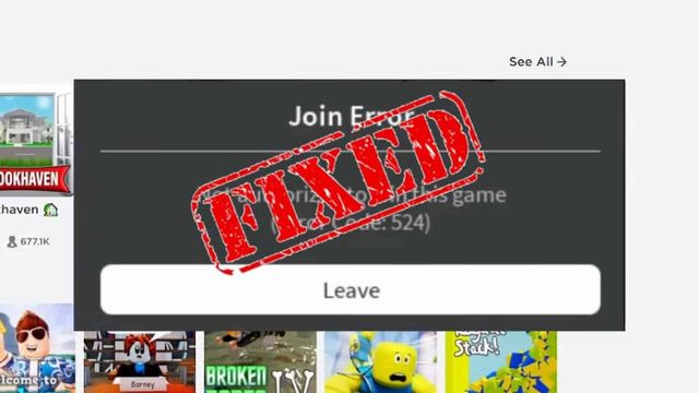Comment corriger le code d'erreur 524 dans Roblox