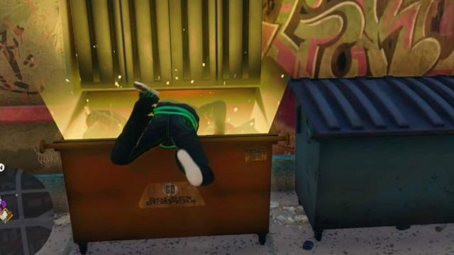 Saints Row : Lieux de plongée dans les bennes à ordures