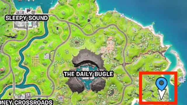 Où sont les ruines dans le chapitre 3 de Fortnite ?