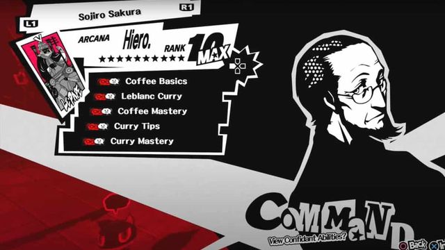 Persona 5 : Guide du confident de Sojiro (Hiérophante)
