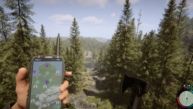 Sons of the Forest : Signification des icônes de la carte et guide de navigation GPS