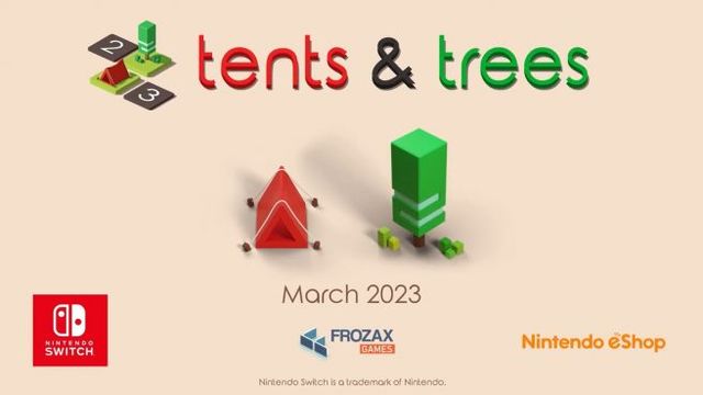 Le jeu de puzzle Tents and Trees sortira sur Switch en mars