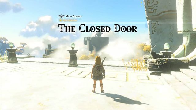 Zelda : Tears Of The Kingdom - La porte fermée