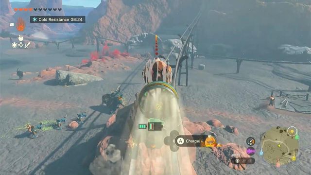 Comment atteindre le sommet de la montagne de la mort dans Zelda : TotK