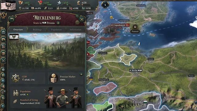 Victoria 3 : Comment augmenter l'influence