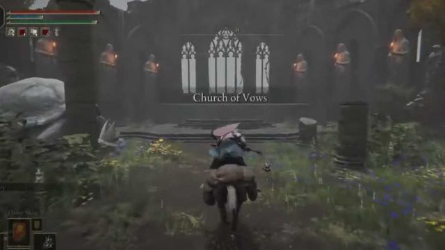 Où trouver l'église des vœux à Elden Ring