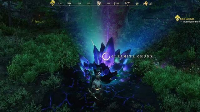 New World : Où trouver des morceaux de Gleamite