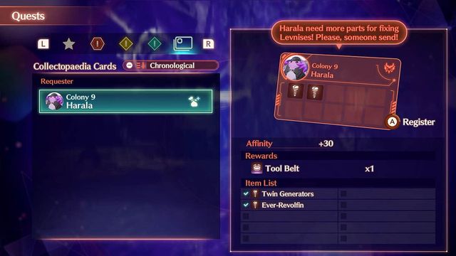Xenoblade Chronicles 3 : Les cartes de Collectopaedia expliquées