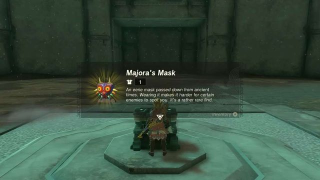 Zelda : Tears Of The Kingdom - Emplacement du masque de Majora