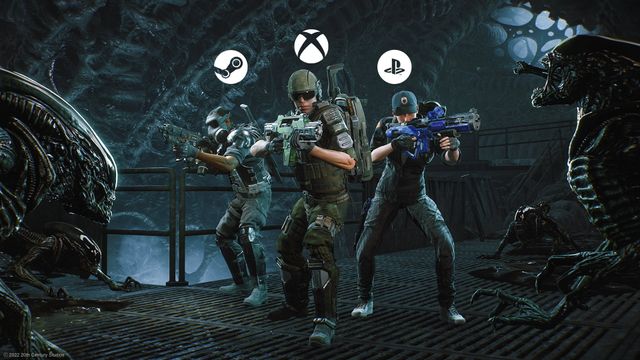 Aliens : Fireteam Elite Saison 4 étoiles avec support cross-play et rangs Prestige