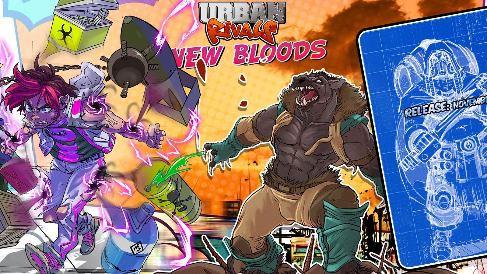 Urban Rivals : Les new blood du 25 Novembre 2022