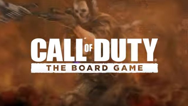 Le jeu de société officiel Call of Duty dévoilé, lancé sur Kickstarter