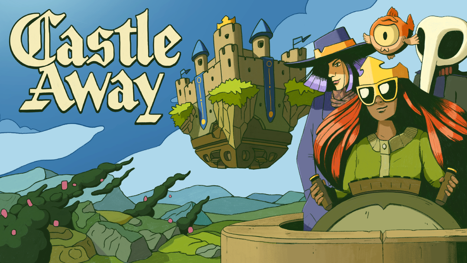 Castle Away : construis un château volant et résiste aux démons