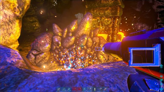 Ark : Lost Island - Emplacements de Crystal