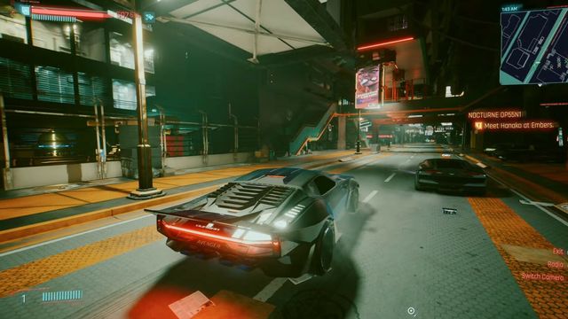 Cyberpunk 2077 : Liste des voitures