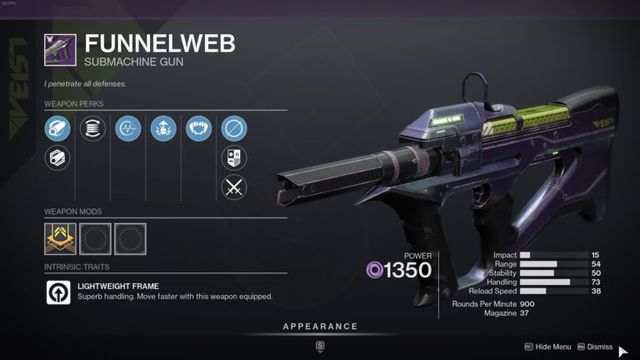 Comment farmer pour Funnelweb dans Destiny 2