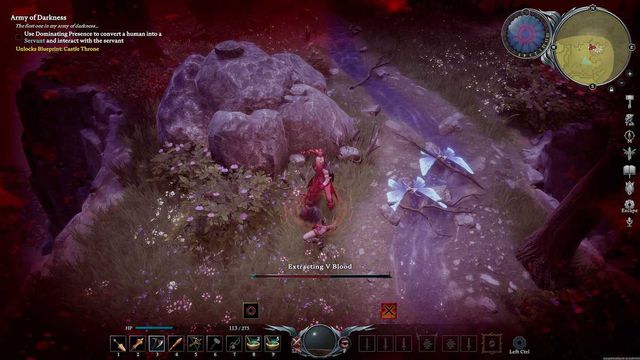 Comment supprimer un personnage dans V Rising