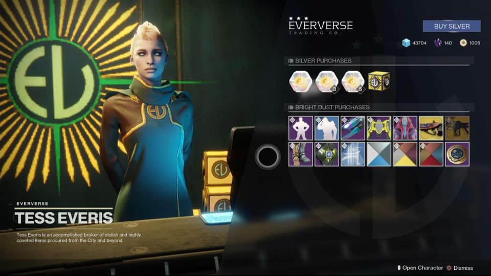 Destiny 2 : Nouvelle réinitialisation hebdomadaire et rotation Eververse [22 Juin 2021]