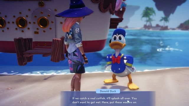 Disney Dreamlight Valley : La quête du litige Fishy - Trouver la mémoire