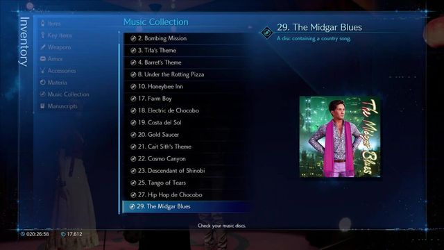 Guide des emplacements des disques de musique de Final Fantasy 7 Remake