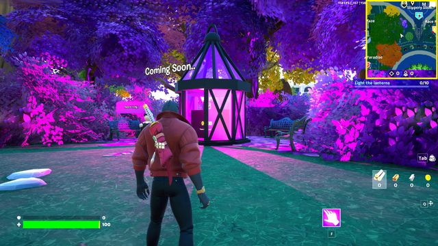 Comment résoudre l'énigme de la salle violette dans la Tournée des fêtes des lanternes de Fortnite ?