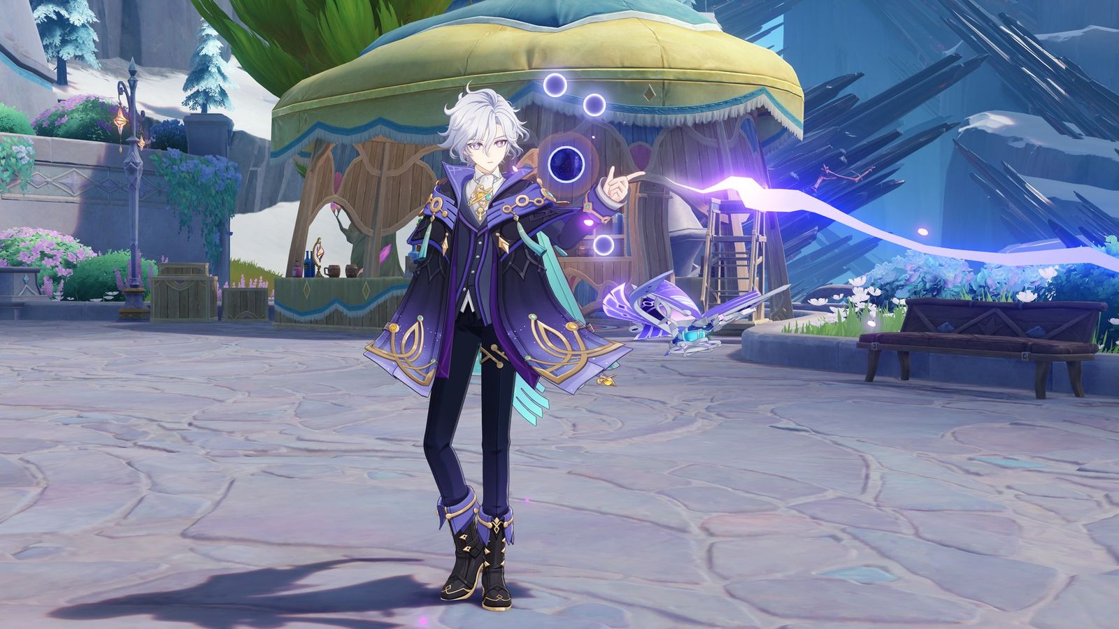 Fiche de présentation officielle du personnage Mitya dans Genshin Impact 7.2