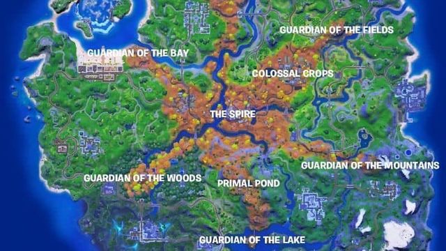 Guide de localisation des objets mythiques de la saison 6 de Fortnite Chapitre 2