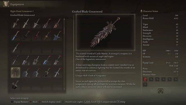 Elden Ring : Comment obtenir l'épée de Mourne