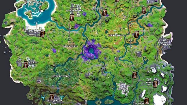 Comment accepter les quêtes de téléphones publics dans Fortnite Chapitre 2 Saison 7